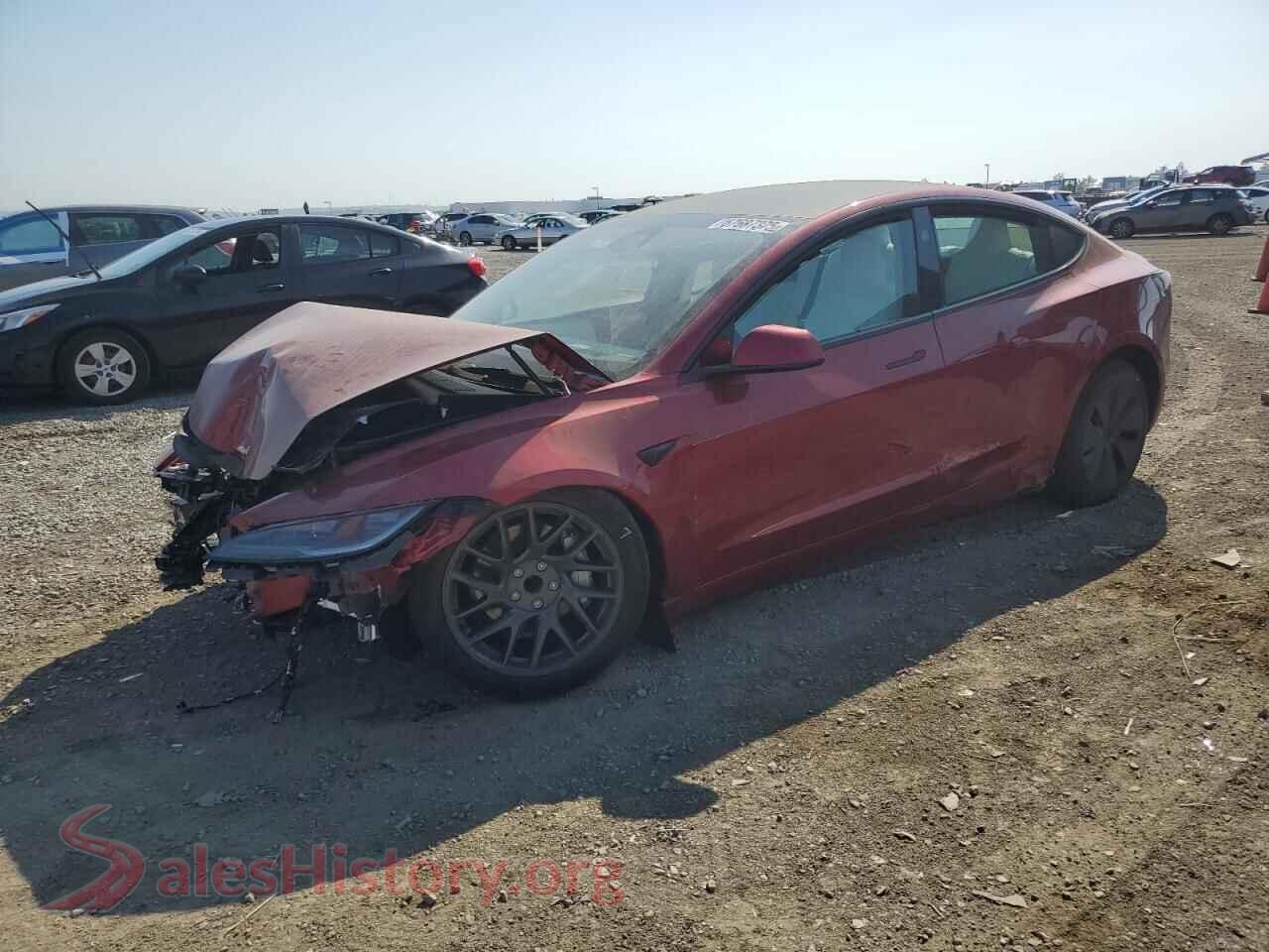 2025 TESLA MODEL 3 — VIN 5YJ3E1EA5SF913301
