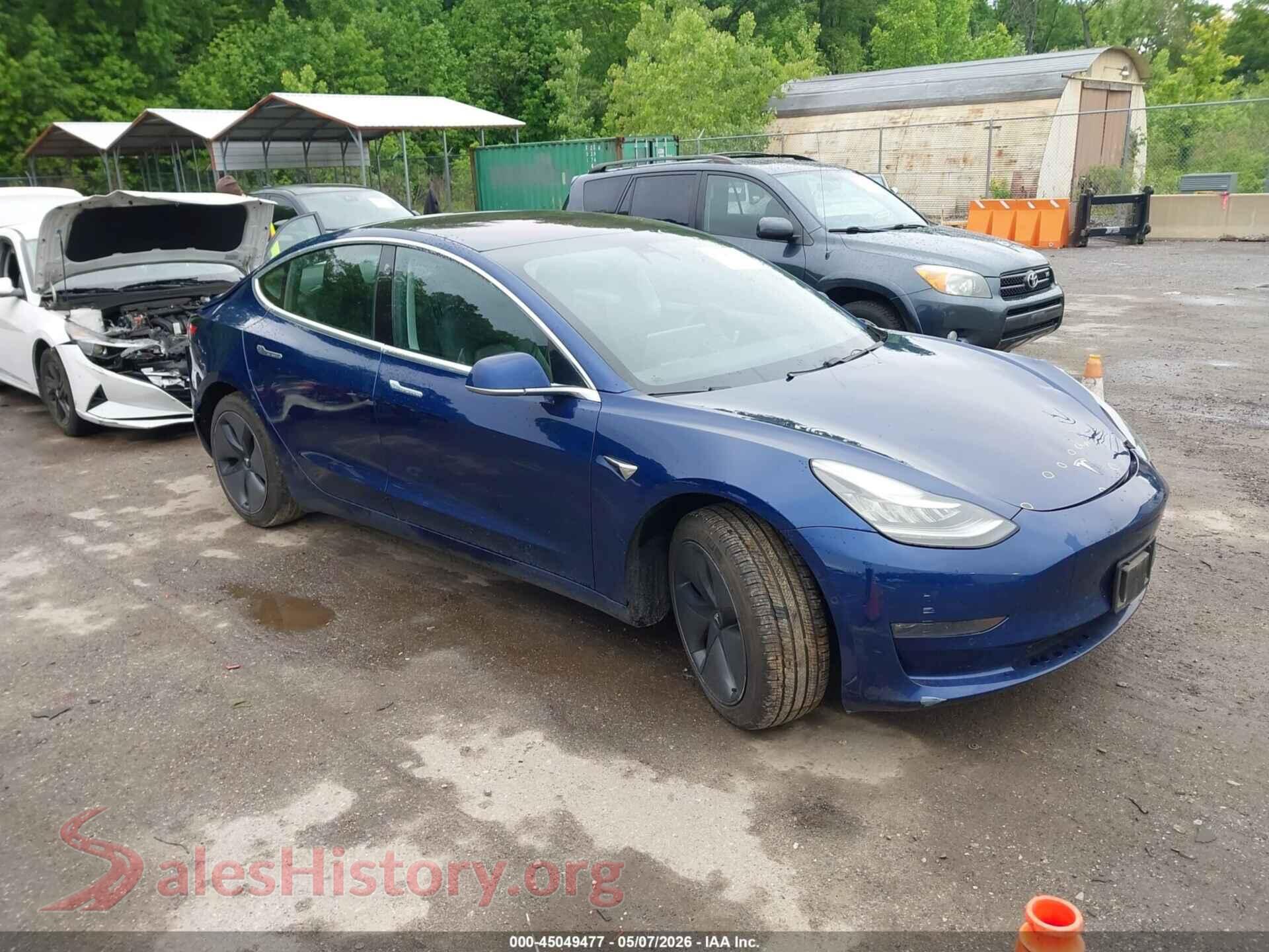 2018 TESLA MODEL 3 — VIN 5YJ3E1EA6JF052175