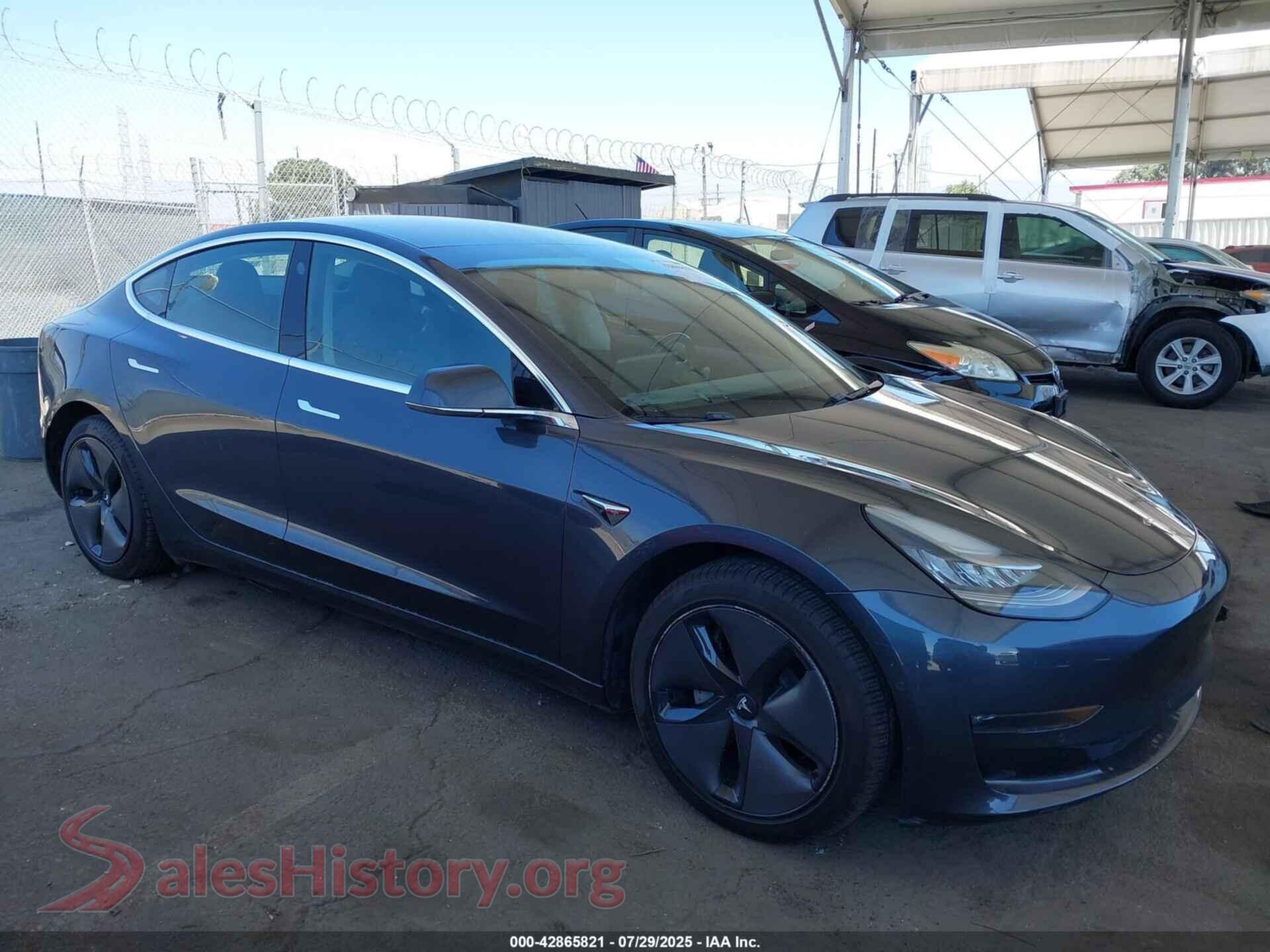 2018 TESLA MODEL 3 — VIN 5YJ3E1EA6JF101553
