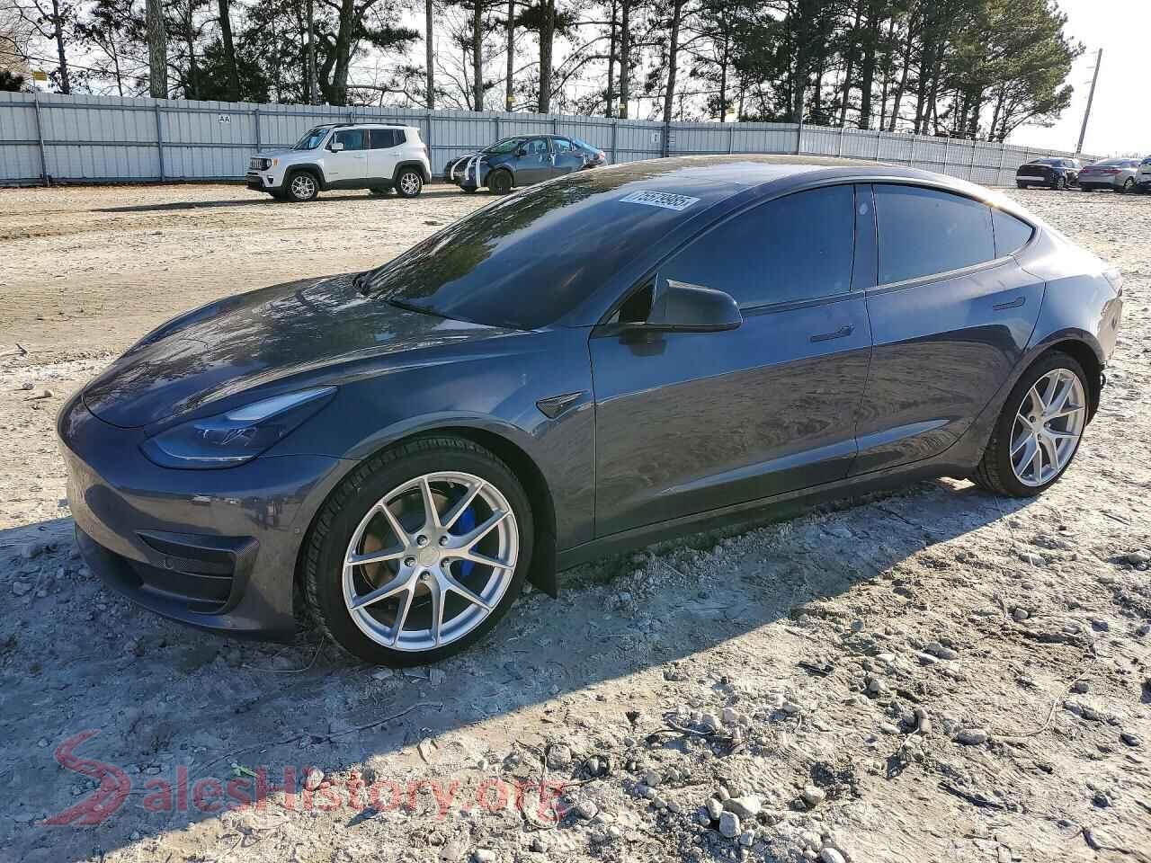 2022 TESLA MODEL 3 — VIN 5YJ3E1EA6NF230687