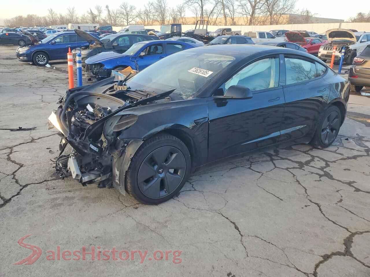 2023 TESLA MODEL 3 — VIN 5YJ3E1EA6PF660416