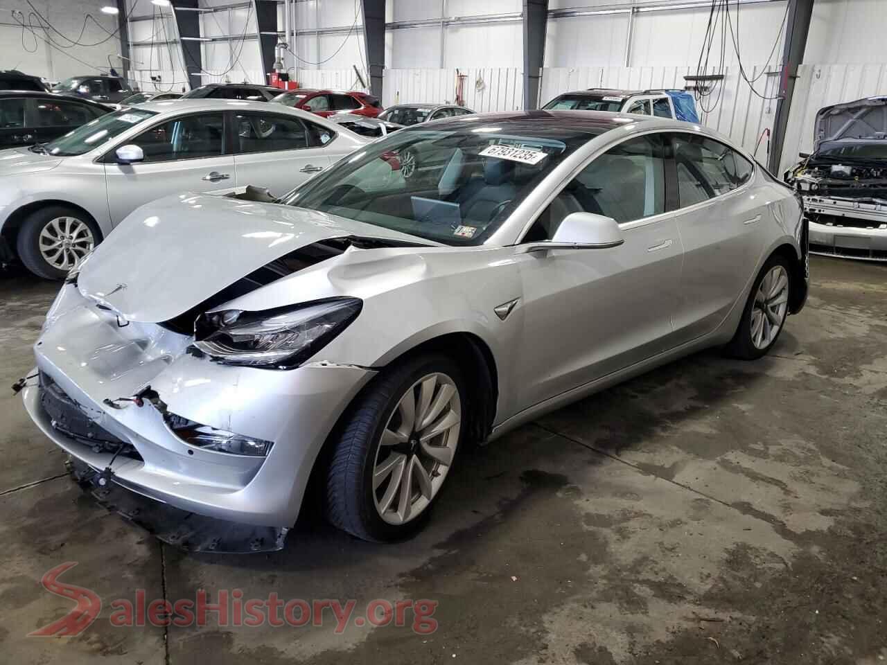 2018 TESLA MODEL 3 — VIN 5YJ3E1EA7JF006127