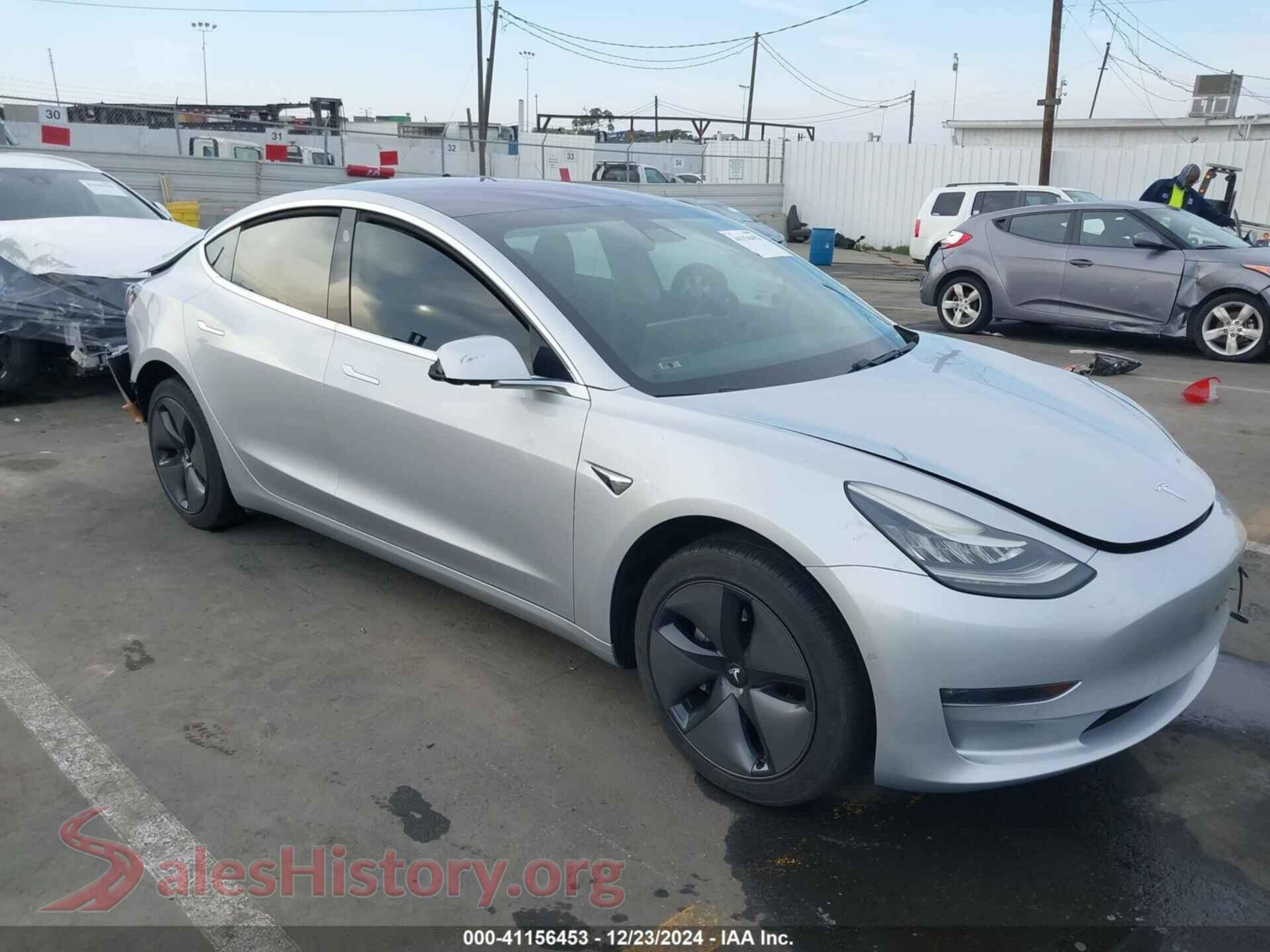 2018 TESLA MODEL 3 — VIN 5YJ3E1EA7JF033070