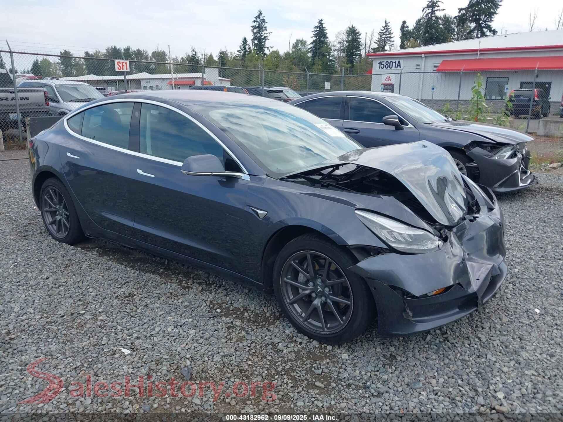 2018 TESLA MODEL 3 — VIN 5YJ3E1EA7JF158280