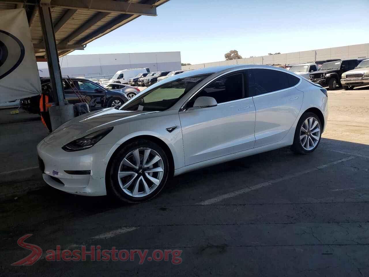 2018 TESLA MODEL 3 — VIN 5YJ3E1EA7JF164662