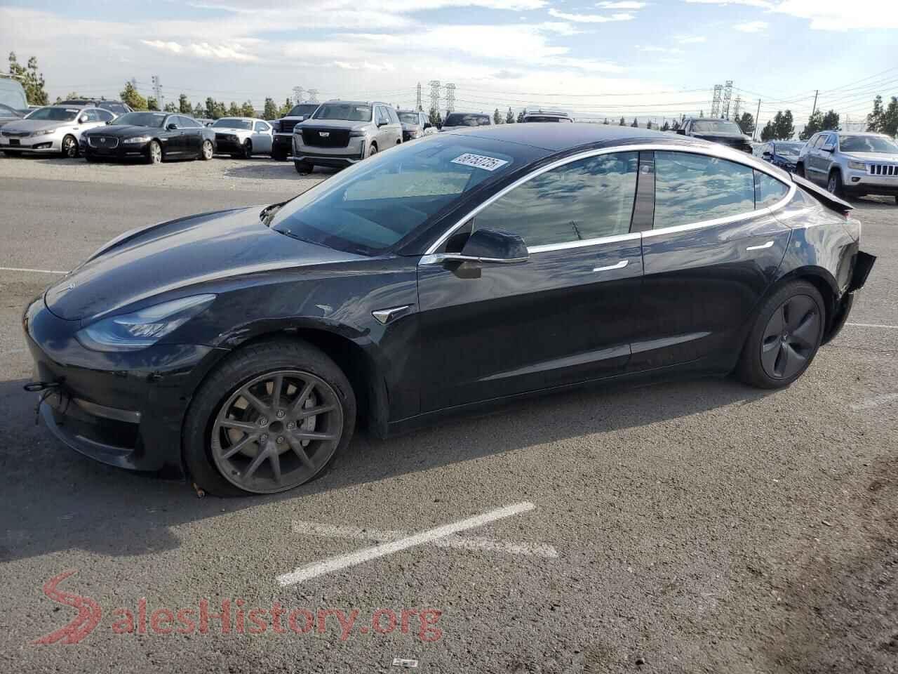 2019 TESLA MODEL 3 — VIN 5YJ3E1EA7KF304596