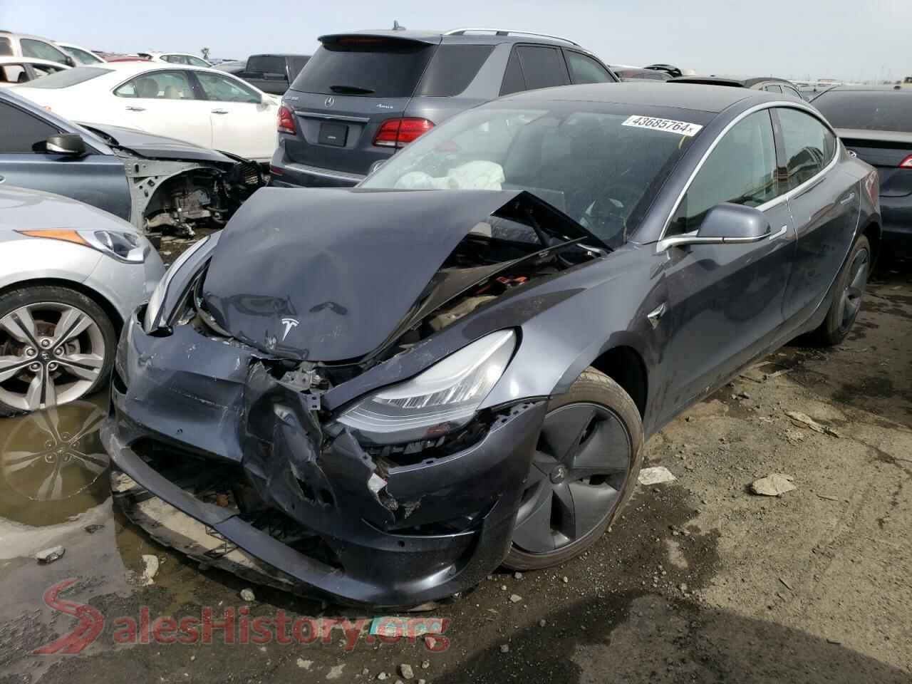 2020 TESLA MODEL 3 — VIN 5YJ3E1EA7LF630450