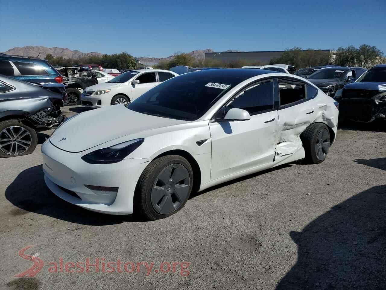 2023 TESLA MODEL 3 — VIN 5YJ3E1EA7PF516664