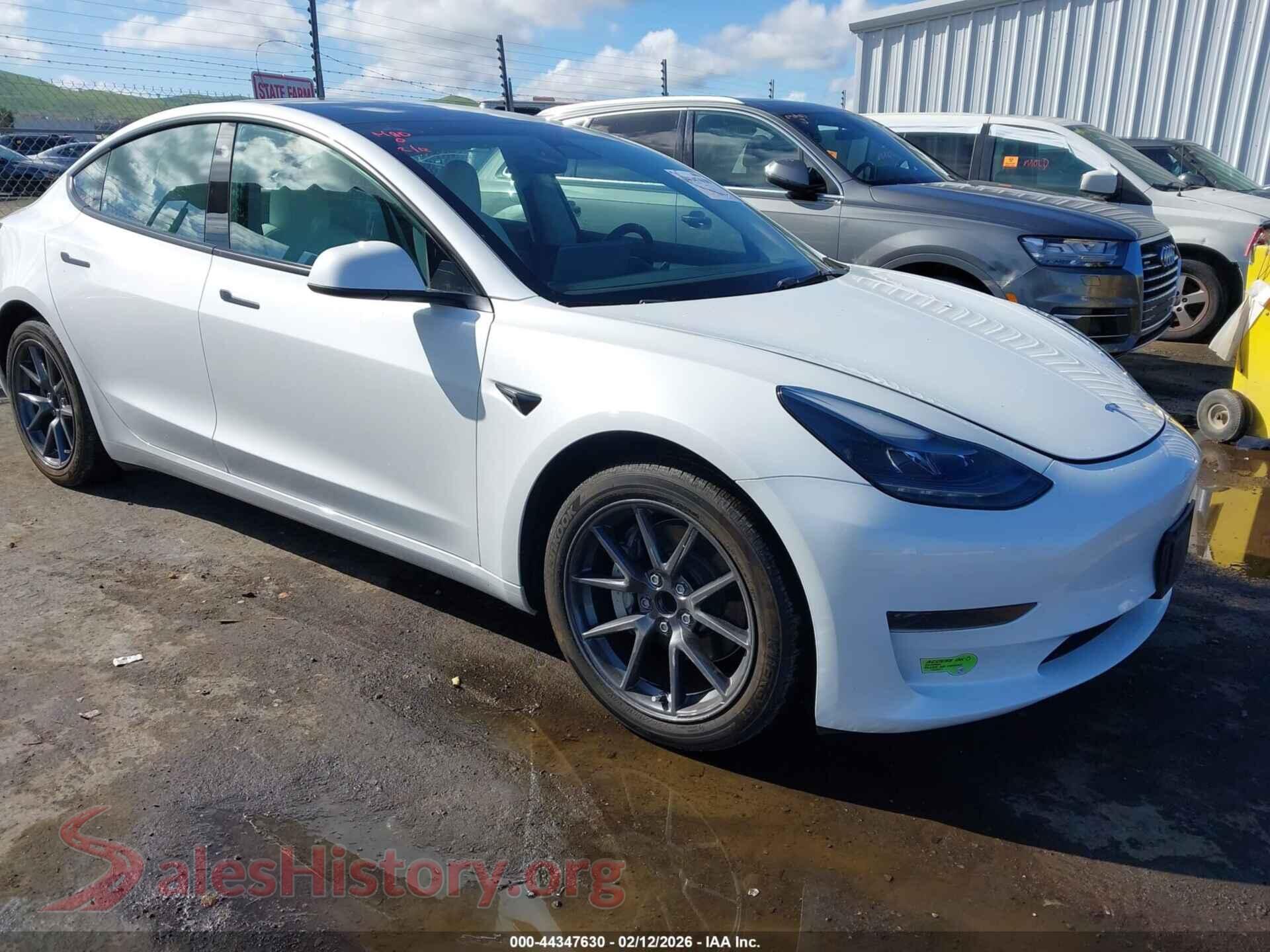 2023 TESLA MODEL 3 — VIN 5YJ3E1EA7PF546828