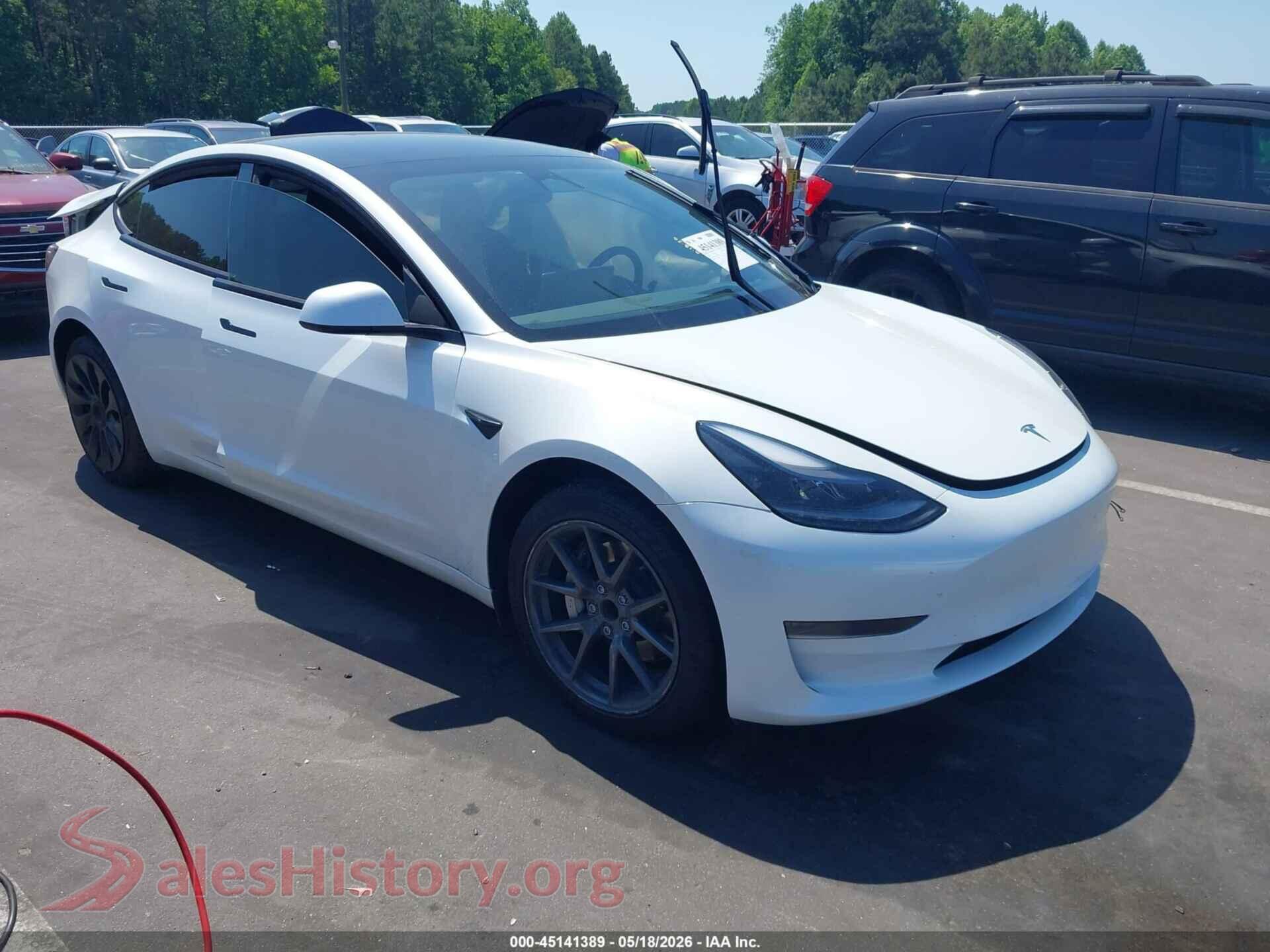 2023 TESLA MODEL 3 — VIN 5YJ3E1EA7PF604811