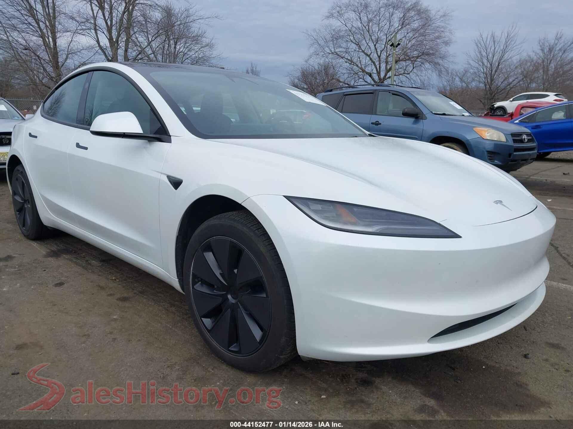 2025 TESLA MODEL 3 — VIN 5YJ3E1EA7SF024273