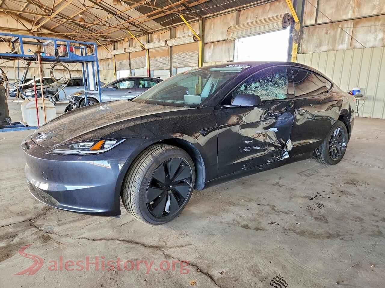 2025 TESLA MODEL 3 — VIN 5YJ3E1EA7SF076891