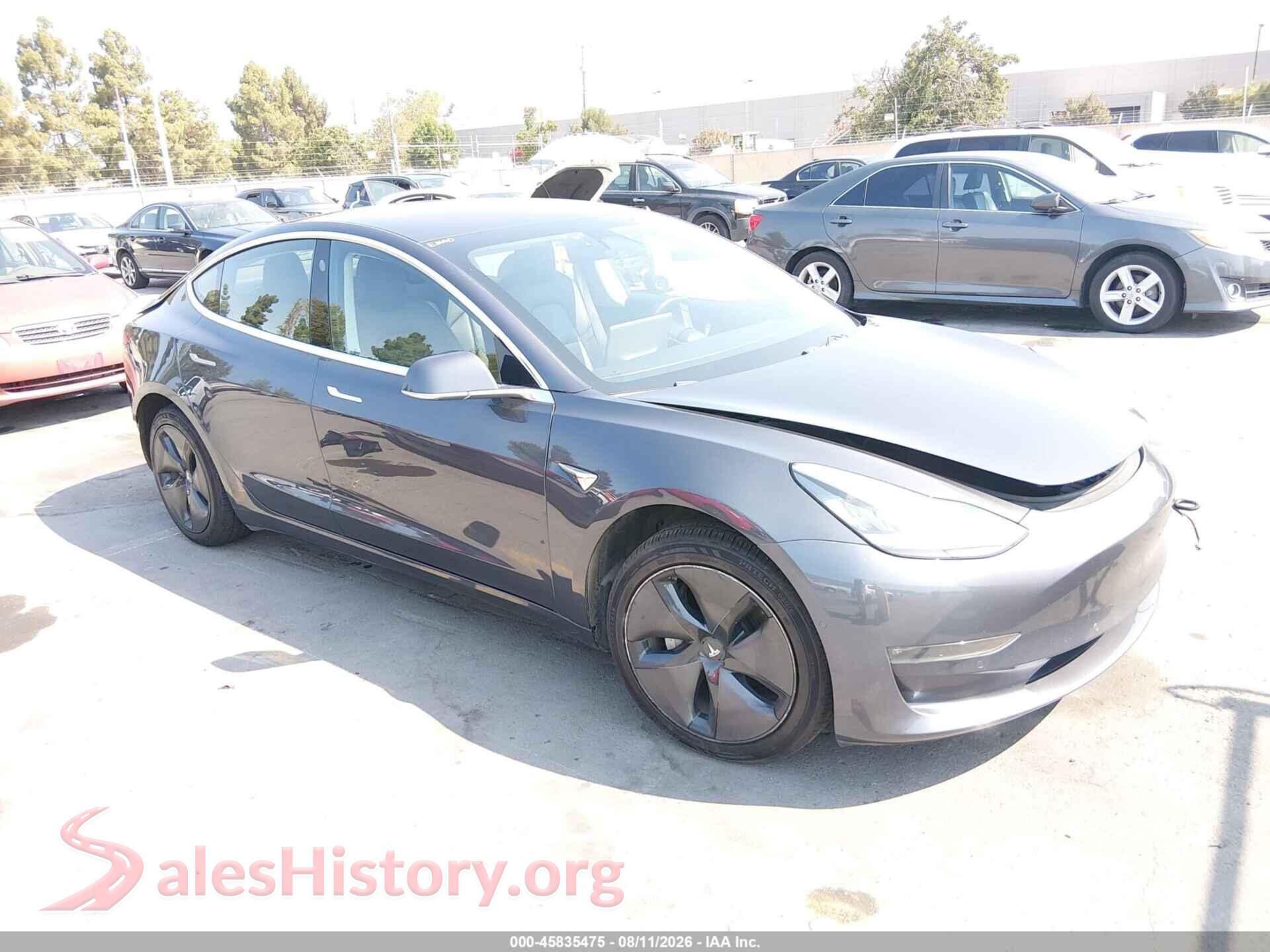 2018 TESLA MODEL 3 — VIN 5YJ3E1EA8JF004001