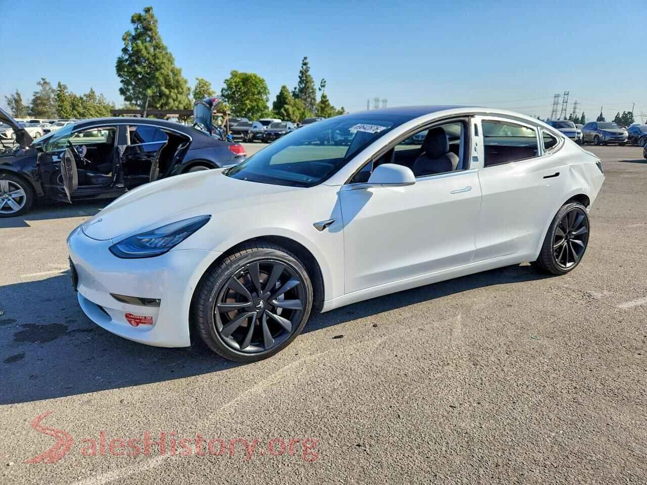 2018 TESLA MODEL 3 — VIN 5YJ3E1EA8JF040450