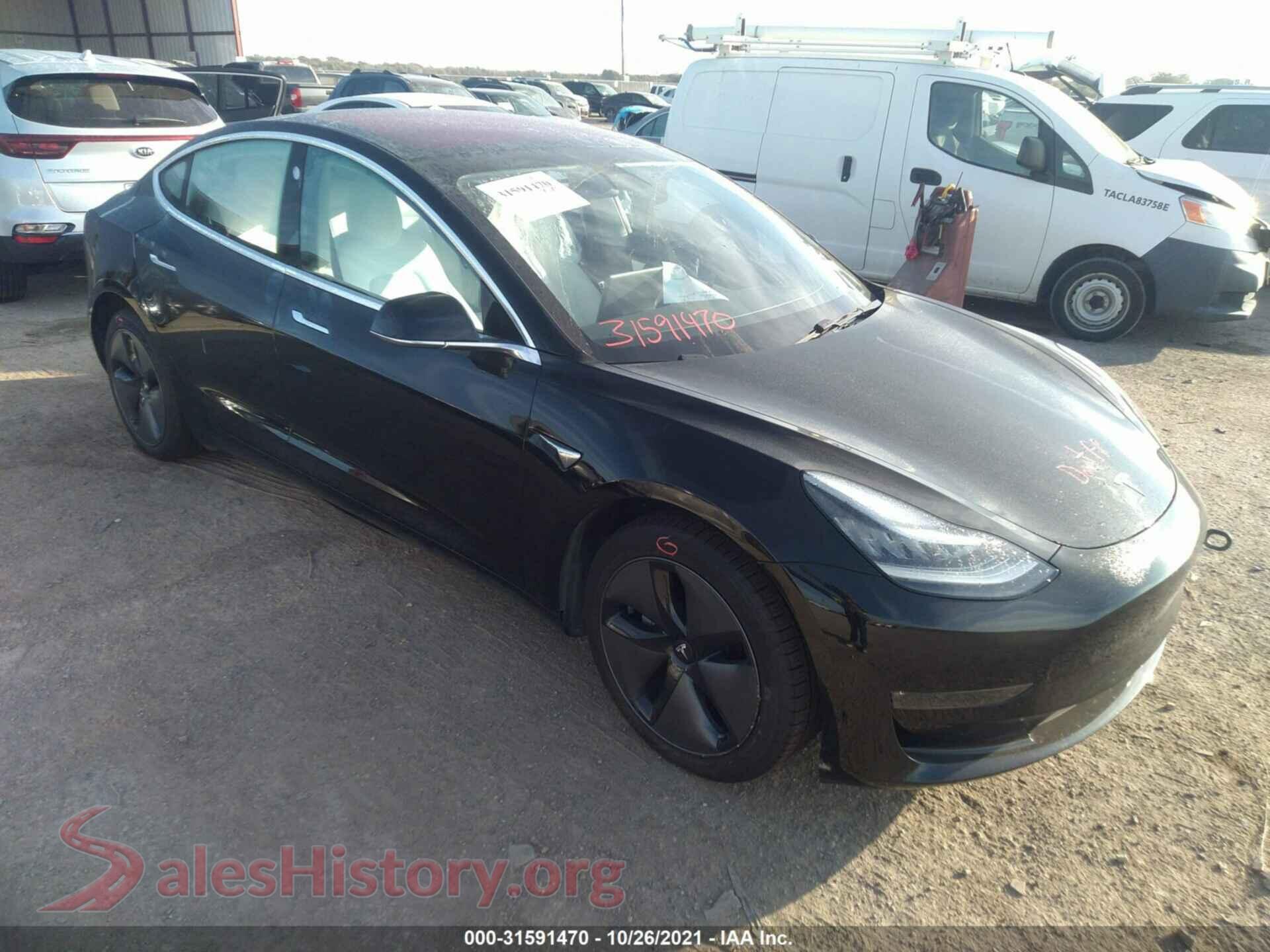 2018 TESLA MODEL 3 — VIN 5YJ3E1EA8JF155324