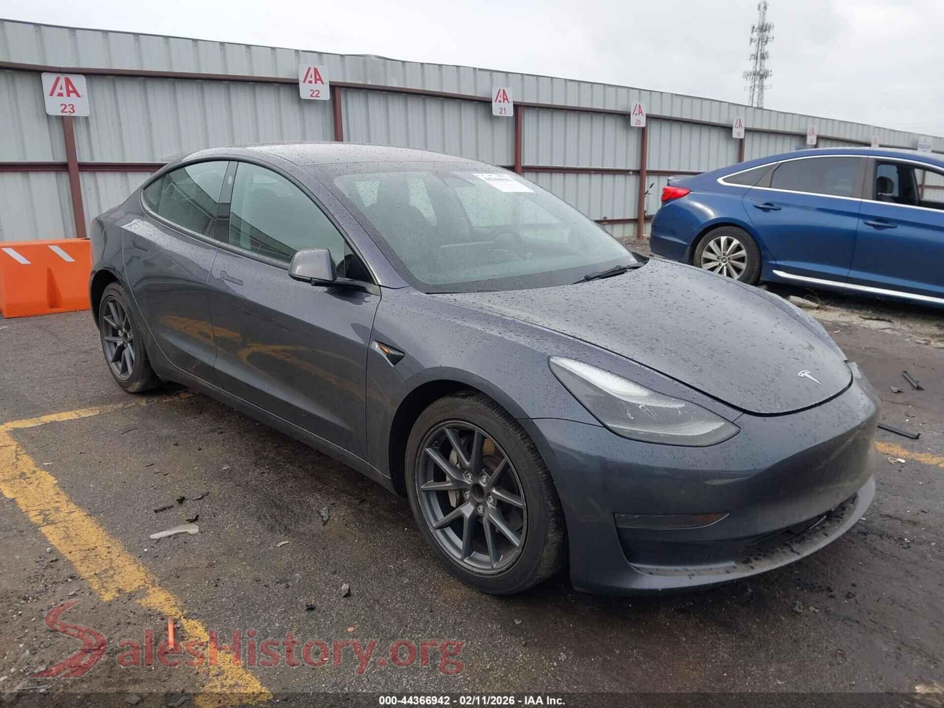 2023 TESLA MODEL 3 — VIN 5YJ3E1EA8PF434250