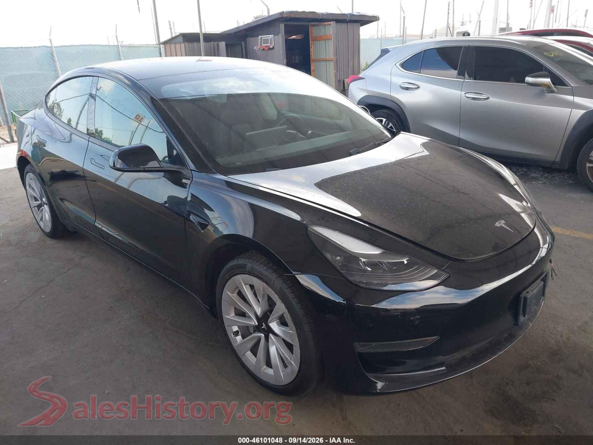 2023 TESLA MODEL 3 — VIN 5YJ3E1EA8PF464350