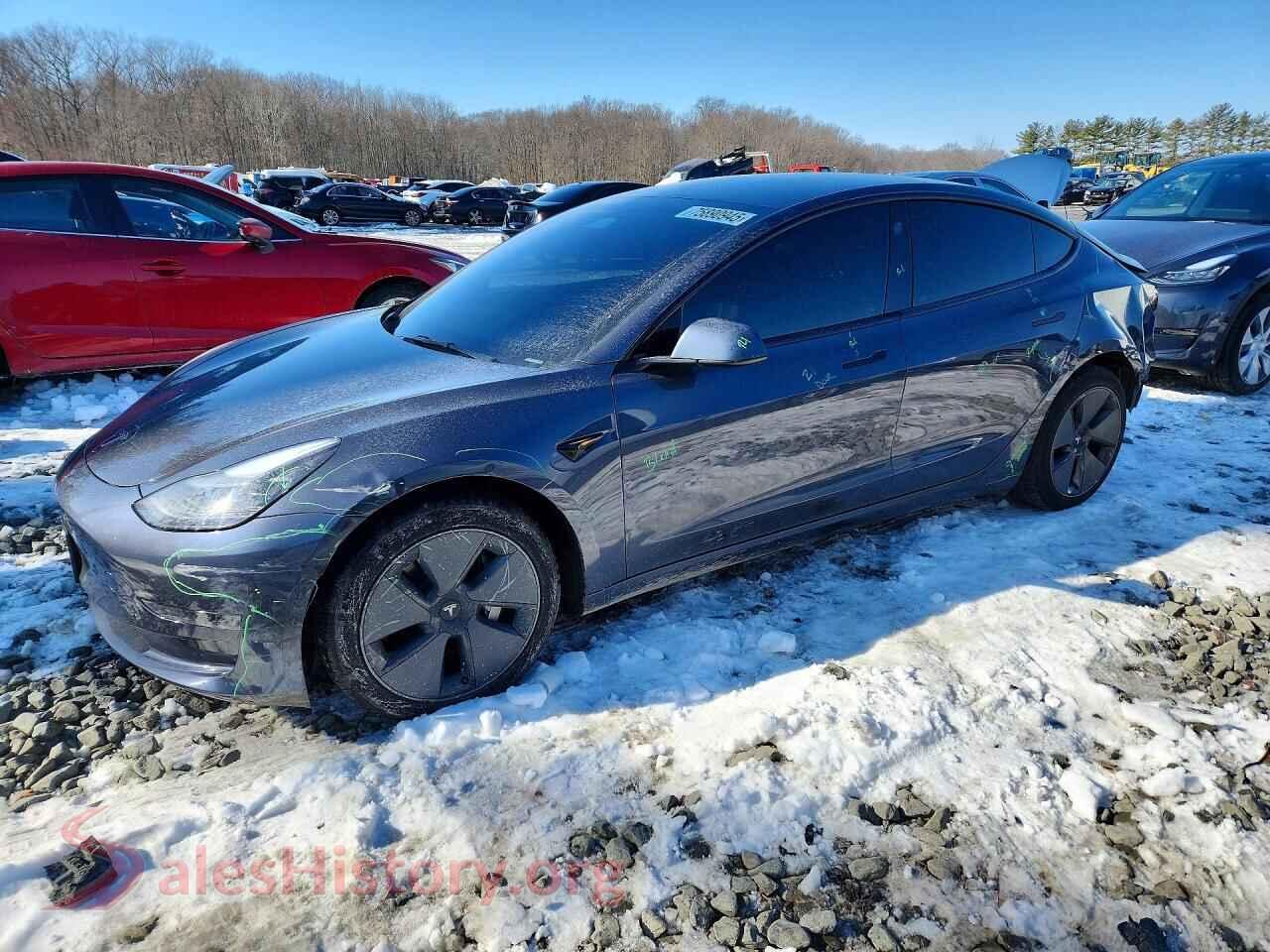2023 TESLA MODEL 3 — VIN 5YJ3E1EA8PF559345