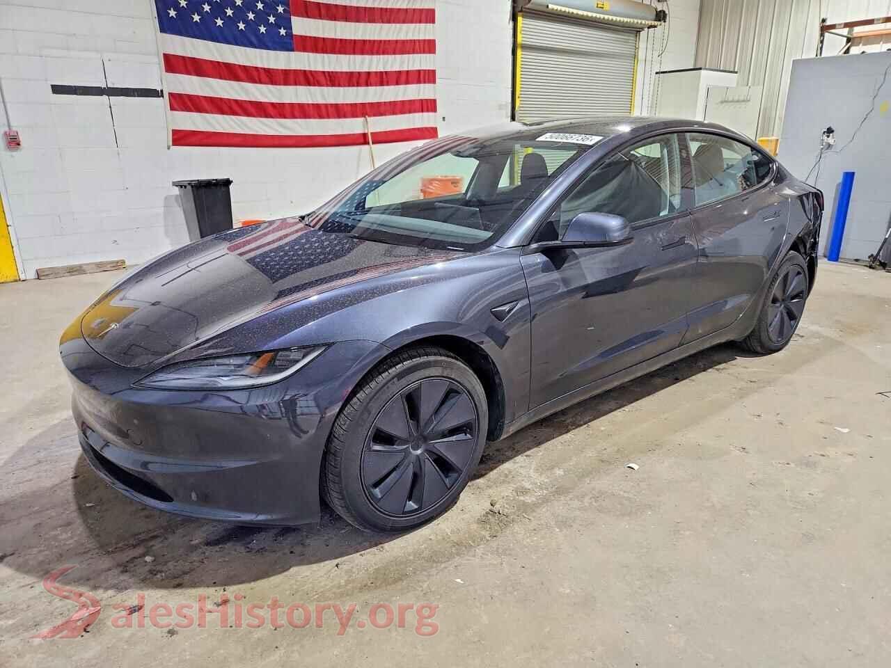 2025 TESLA MODEL 3 — VIN 5YJ3E1EA8SF024962