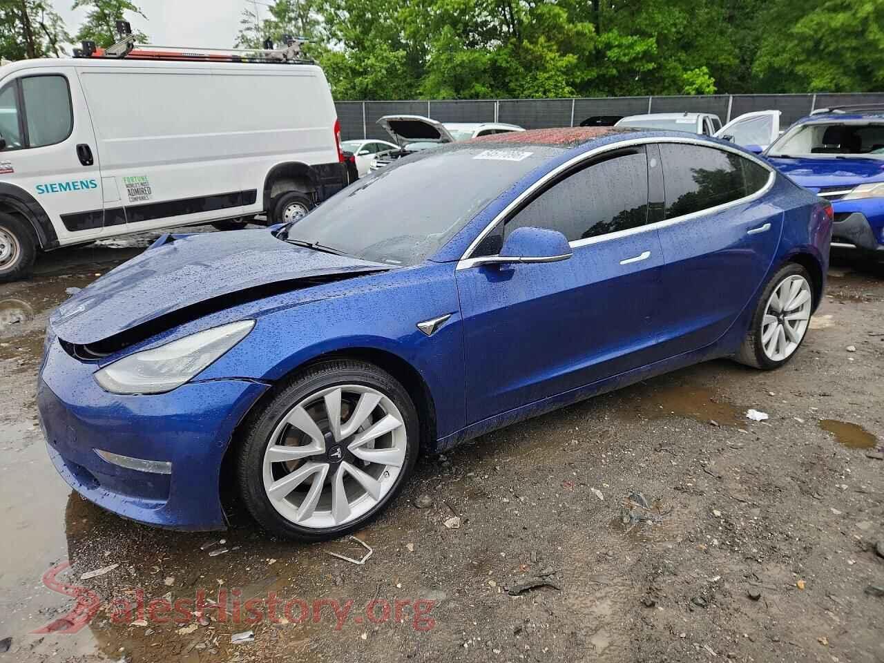 2018 TESLA MODEL 3 — VIN 5YJ3E1EA9JF110196