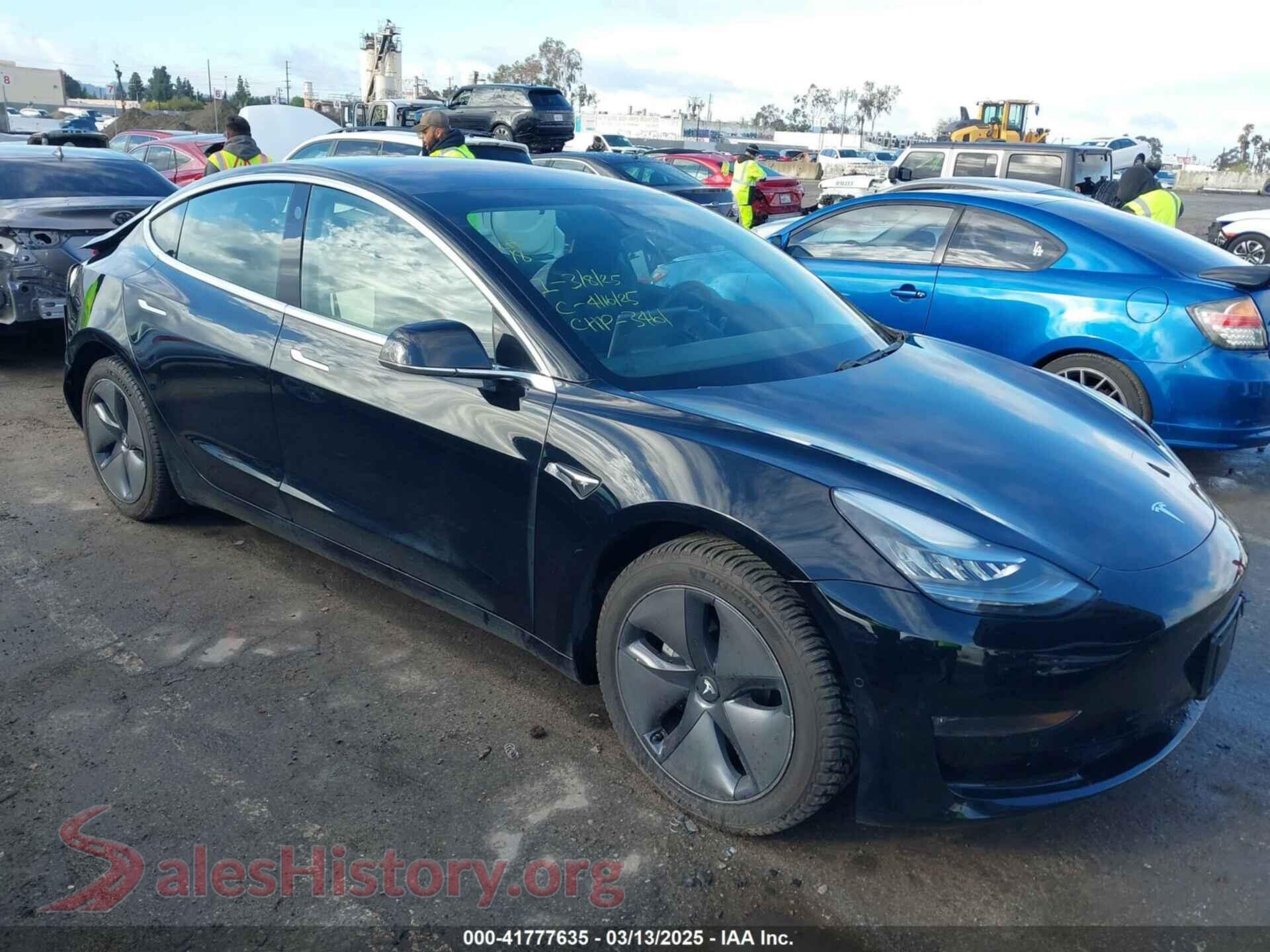 2018 TESLA MODEL 3 — VIN 5YJ3E1EA9JF173461
