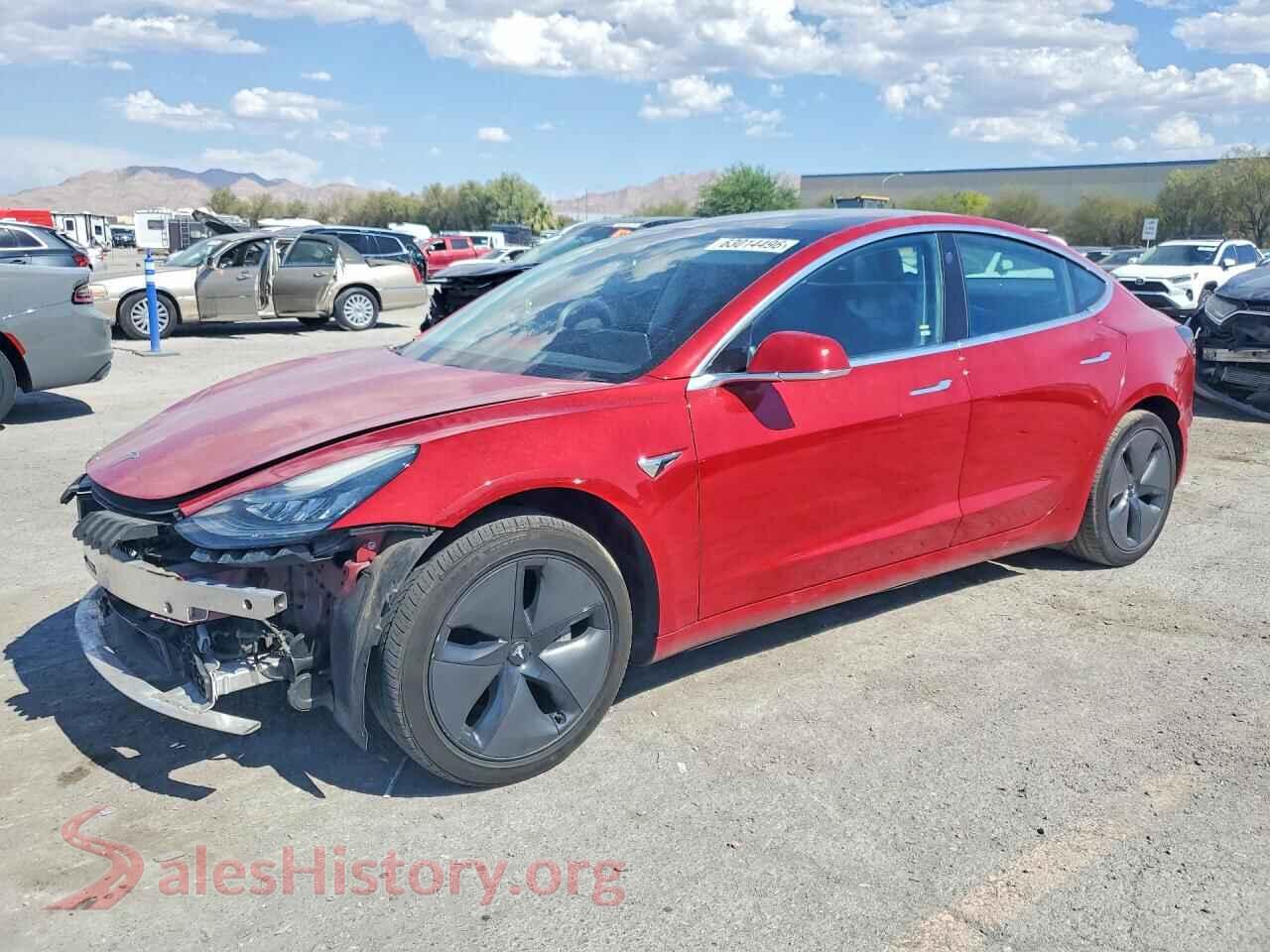 2019 TESLA MODEL 3 — VIN 5YJ3E1EA9KF447193
