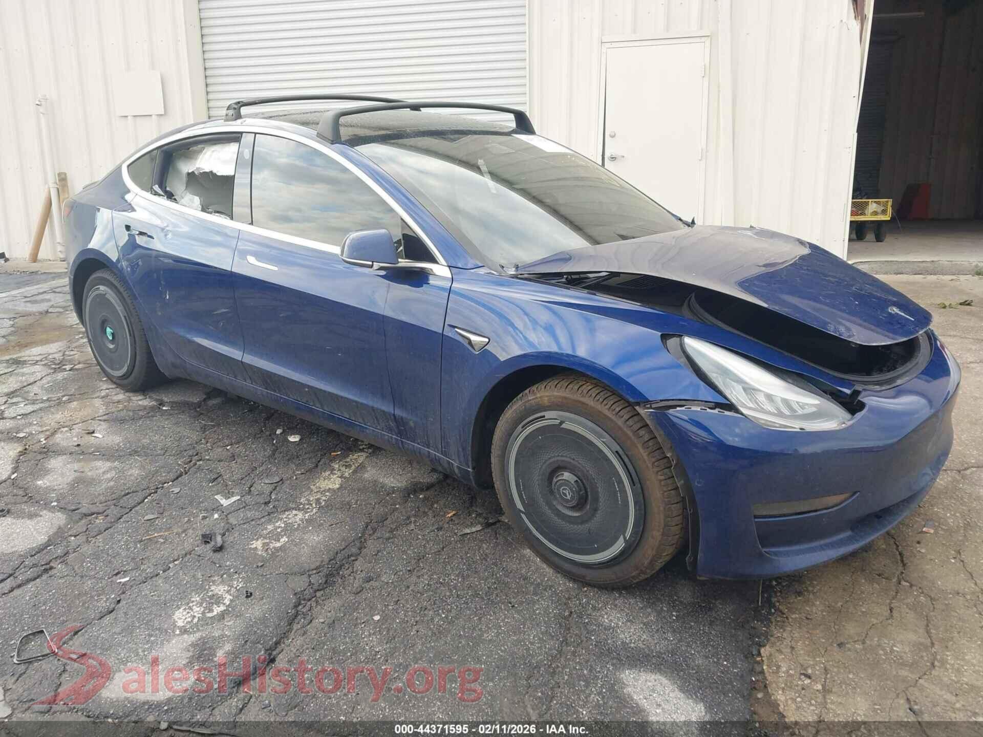 2020 TESLA MODEL 3 — VIN 5YJ3E1EA9LF662431