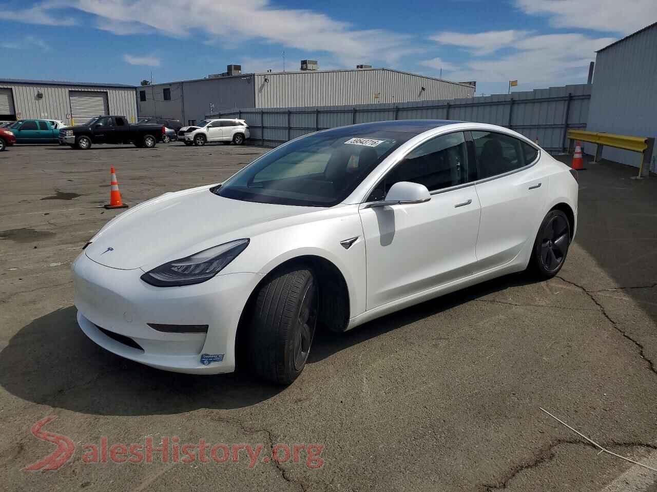 2020 TESLA MODEL 3 — VIN 5YJ3E1EA9LF740187