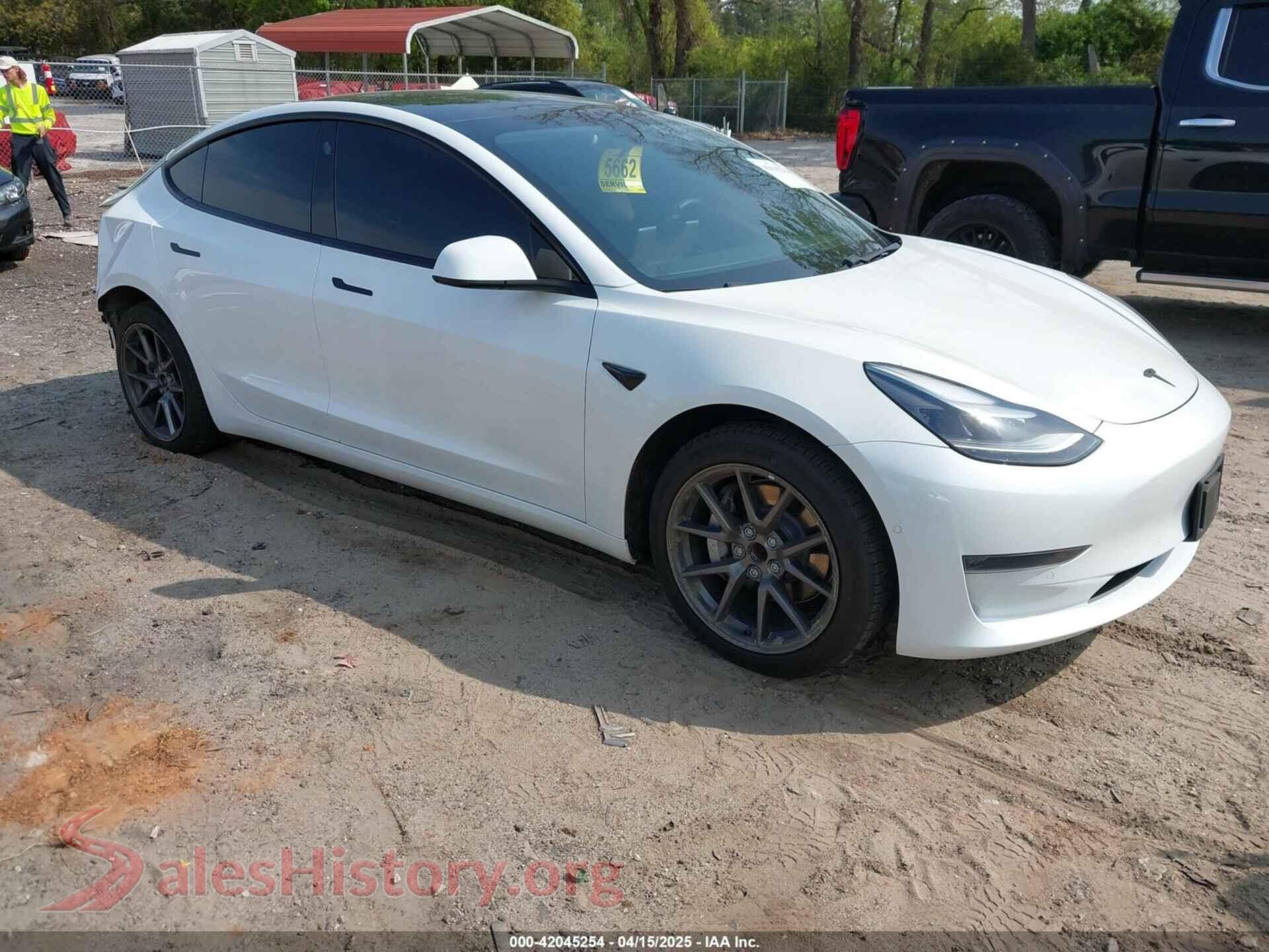 2021 TESLA MODEL 3 — VIN 5YJ3E1EA9MF027985