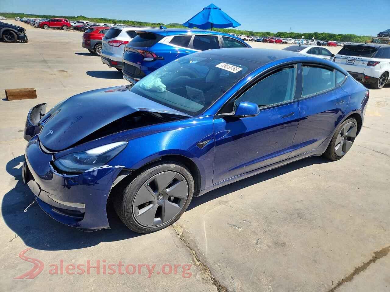 2021 TESLA MODEL 3 — VIN 5YJ3E1EA9MF060503