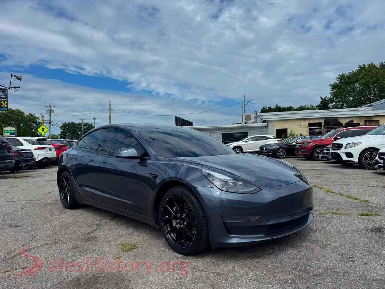 2021 TESLA MODEL 3 — VIN 5YJ3E1EA9MF908427