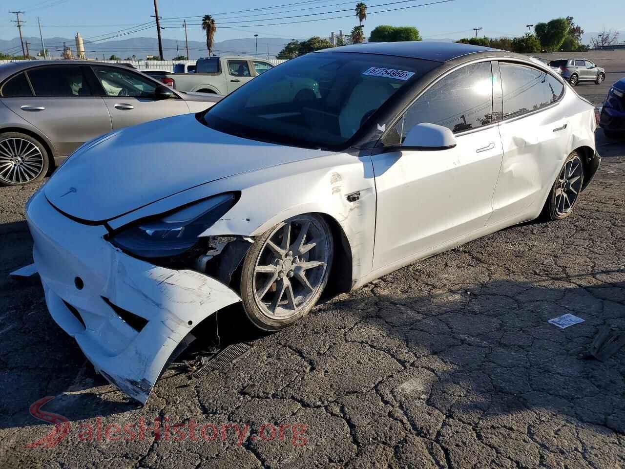 2021 TESLA MODEL 3 — VIN 5YJ3E1EA9MF994290