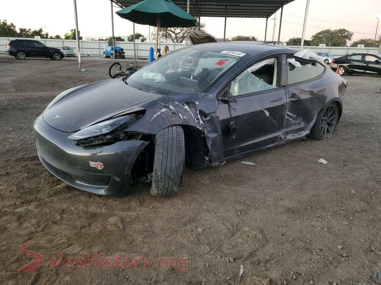 2023 TESLA MODEL 3 — VIN 5YJ3E1EA9PF642587