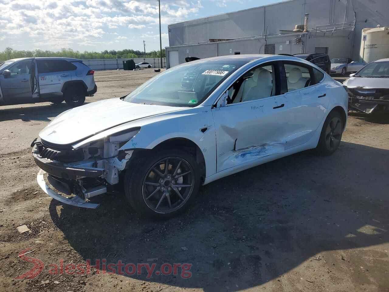 2018 TESLA MODEL 3 — VIN 5YJ3E1EAXJF168785