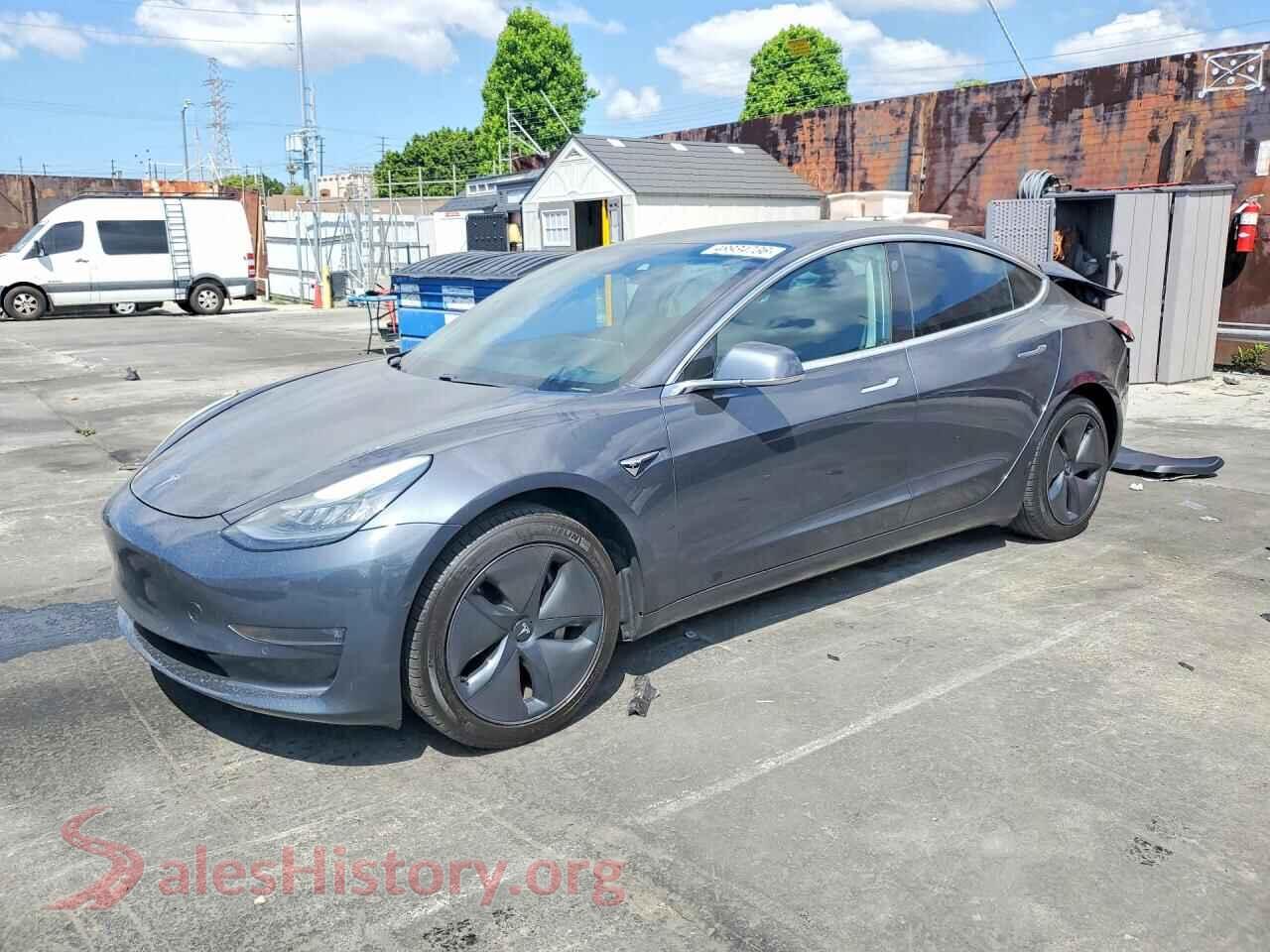 2019 TESLA MODEL 3 — VIN 5YJ3E1EAXKF396366