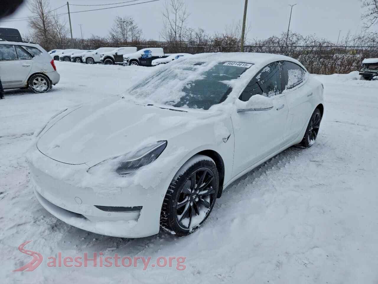 2020 TESLA MODEL 3 — VIN 5YJ3E1EAXLF734429