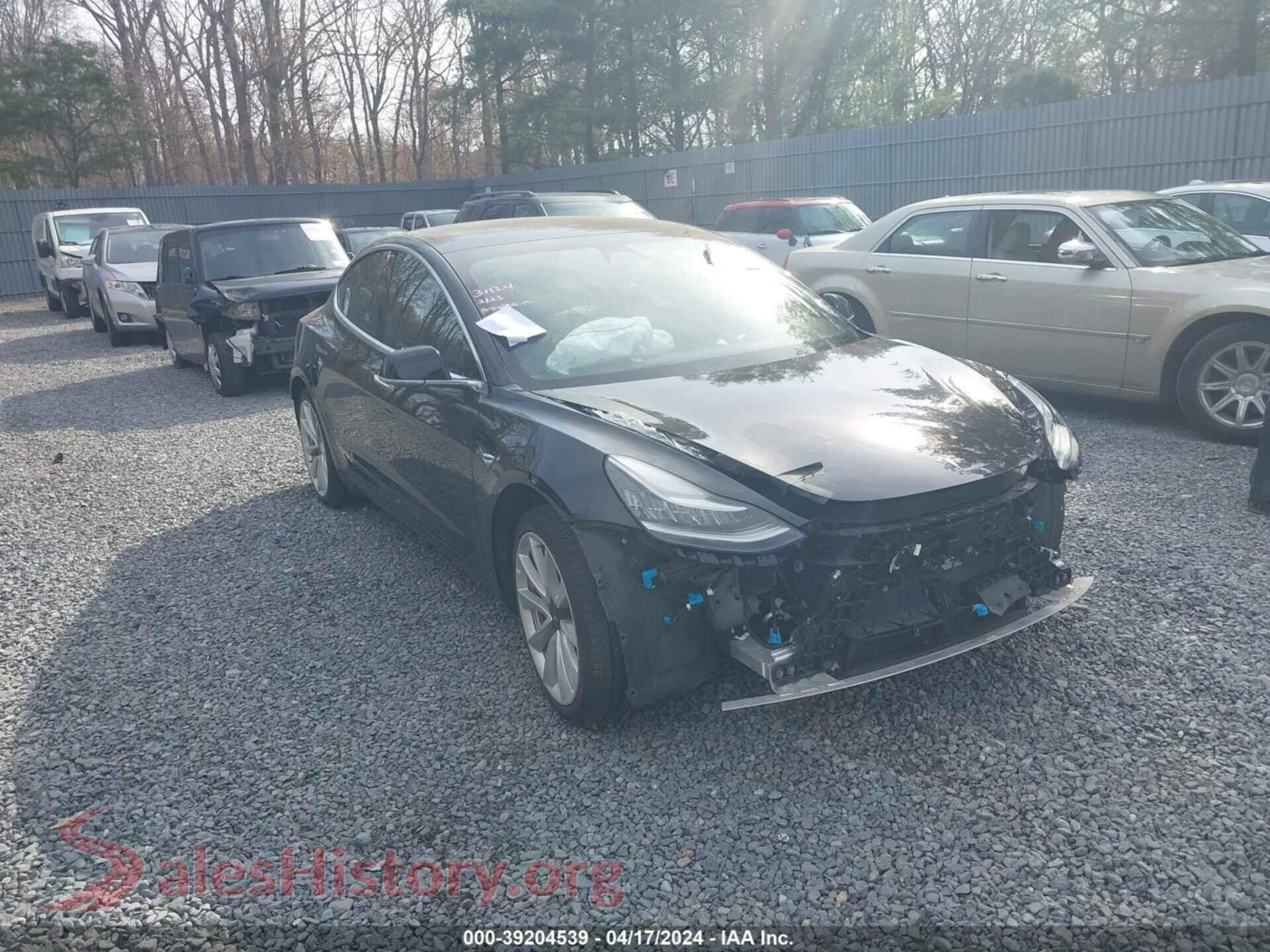 2020 TESLA MODEL 3 — VIN 5YJ3E1EAXLF797403