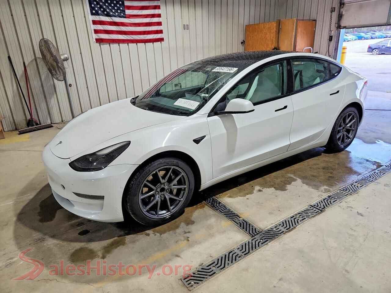 2021 TESLA MODEL 3 — VIN 5YJ3E1EAXMF851817