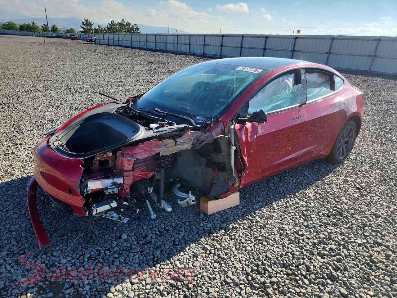 2021 TESLA MODEL 3 — VIN 5YJ3E1EAXMF868262