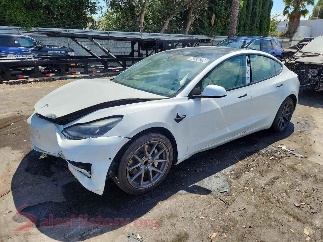 2021 TESLA MODEL 3 — VIN 5YJ3E1EAXMF928928