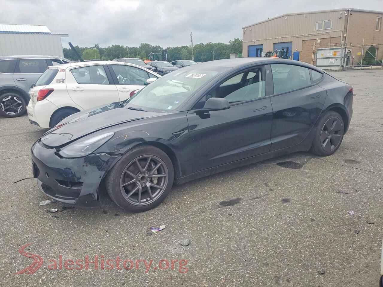 2022 TESLA MODEL 3 — VIN 5YJ3E1EAXNF369012