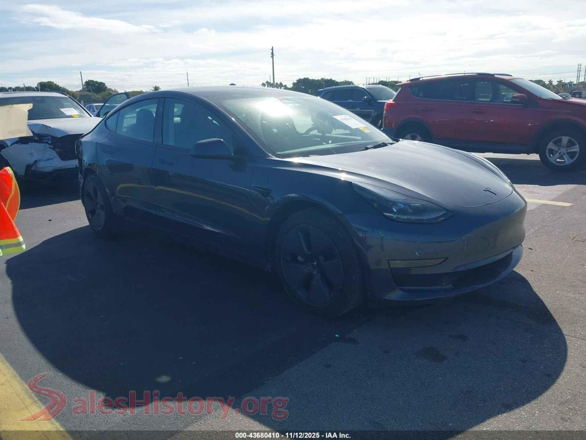 2023 TESLA MODEL 3 — VIN 5YJ3E1EAXPF405543