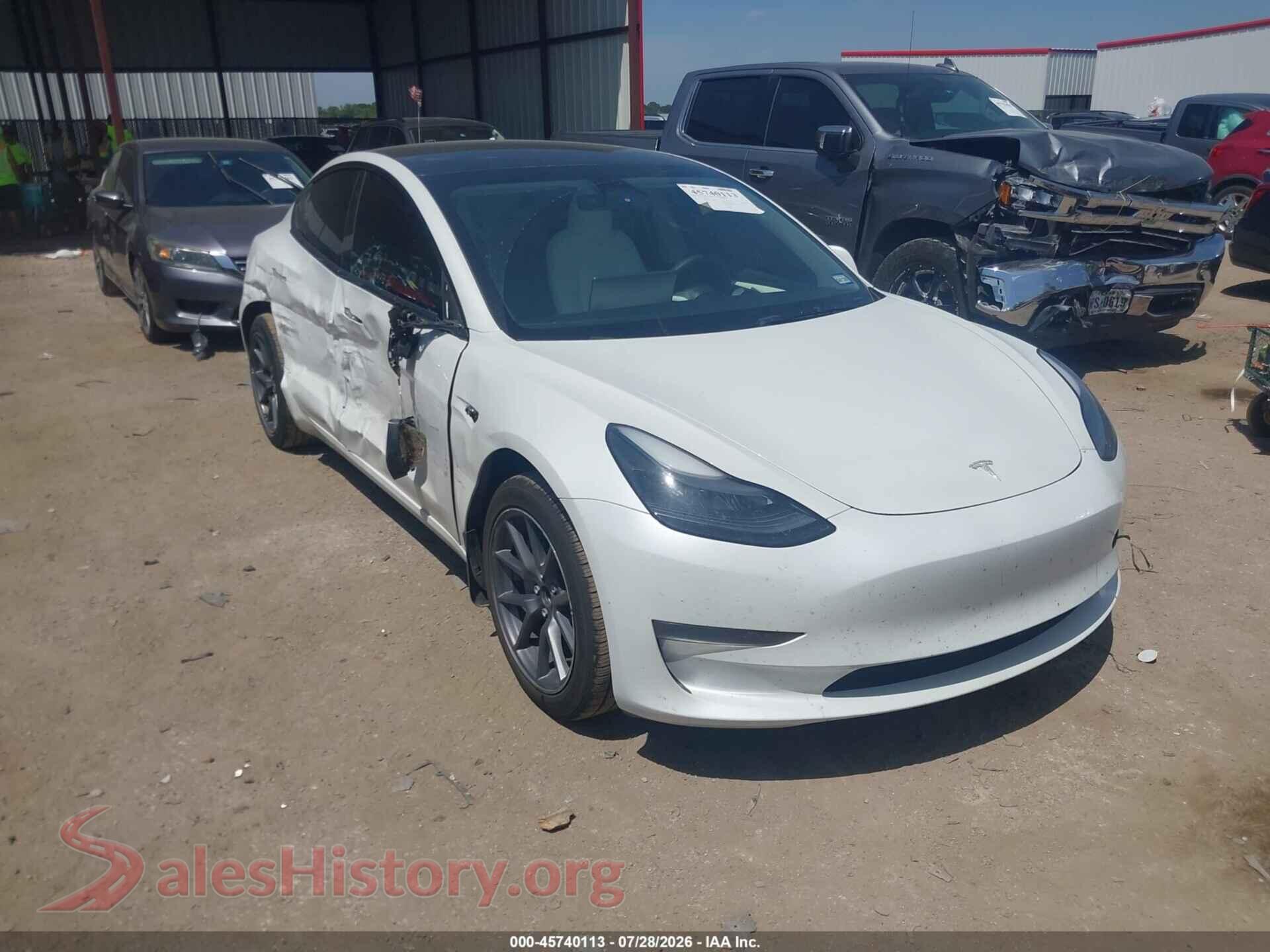 2023 TESLA MODEL 3 — VIN 5YJ3E1EAXPF564322