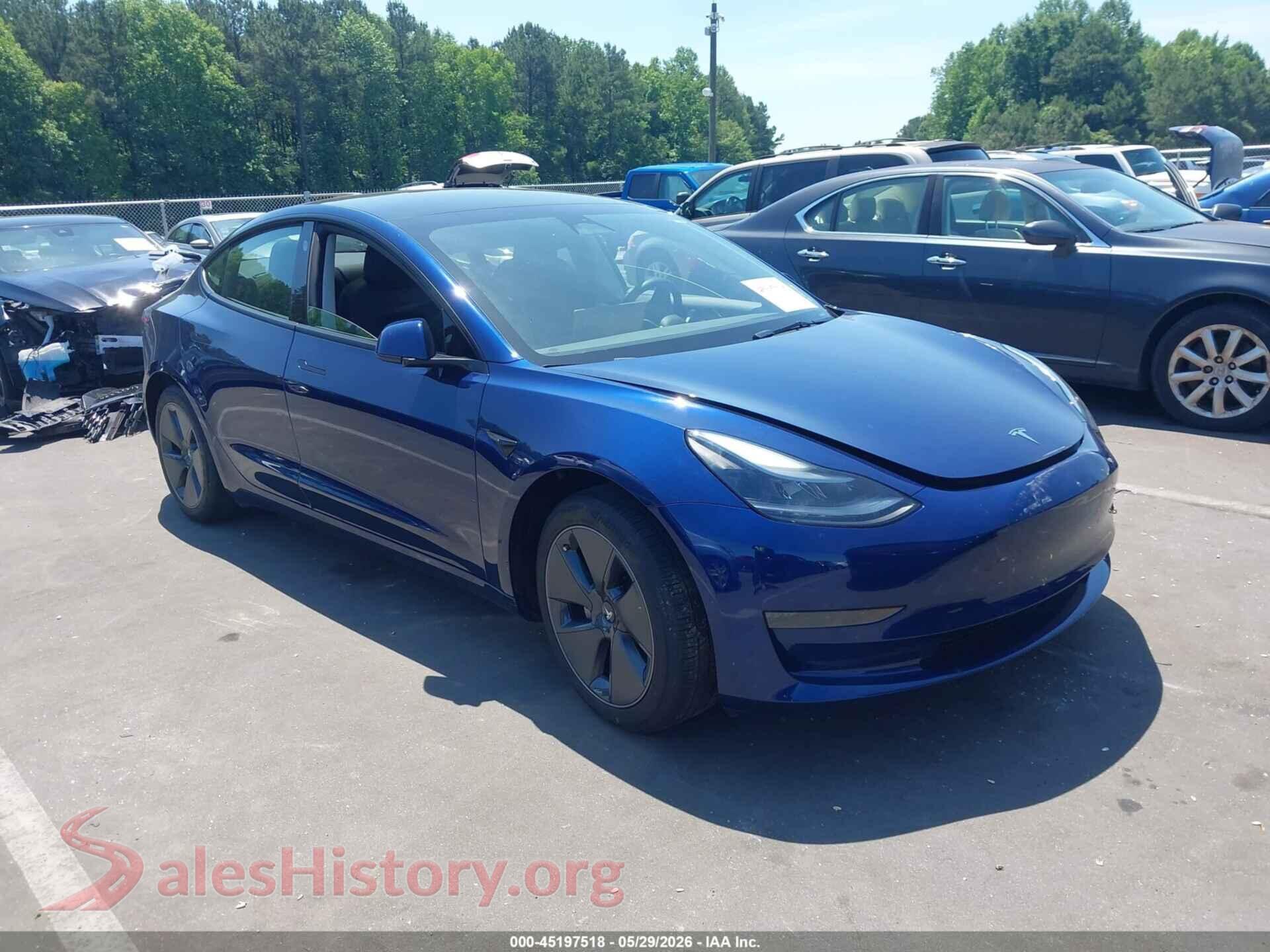 2023 TESLA MODEL 3 — VIN 5YJ3E1EAXPF660709