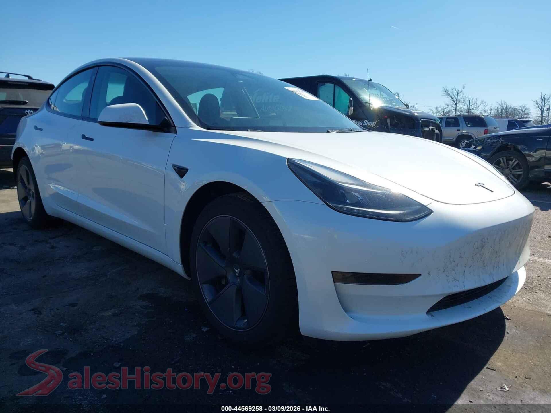 2023 TESLA MODEL 3 — VIN 5YJ3E1EAXPF661102