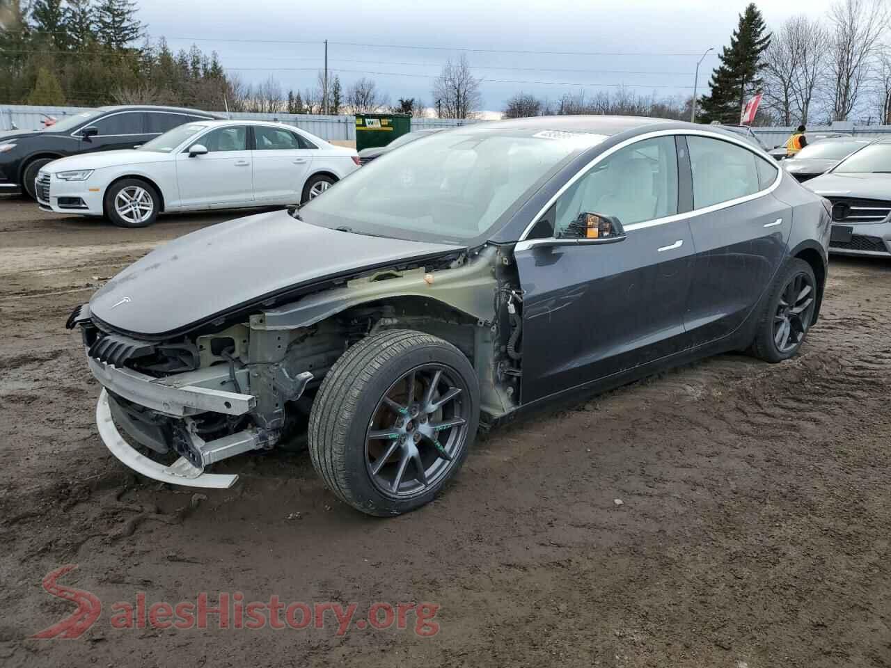 2018 TESLA MODEL 3 — VIN 5YJ3E1EB0JF107910