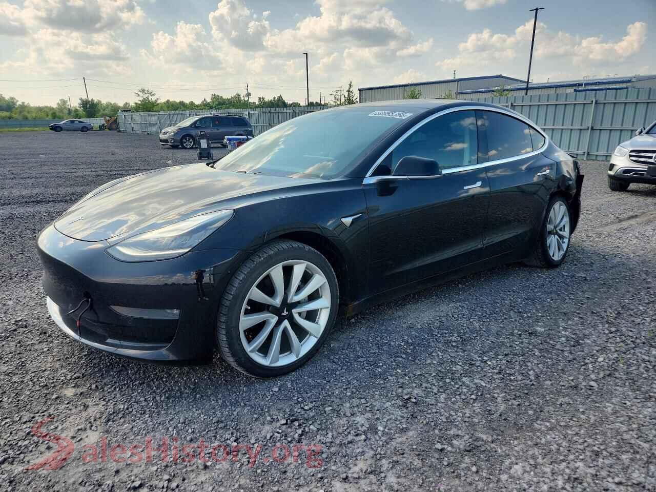 2019 TESLA MODEL 3 — VIN 5YJ3E1EB0KF366074