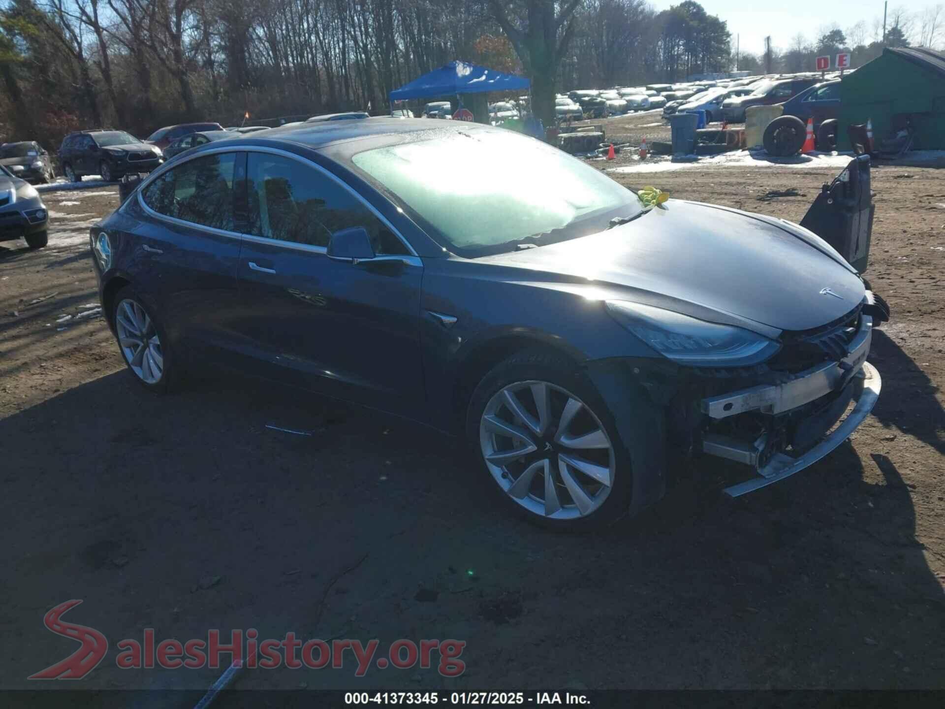 2019 TESLA MODEL 3 — VIN 5YJ3E1EB0KF389483