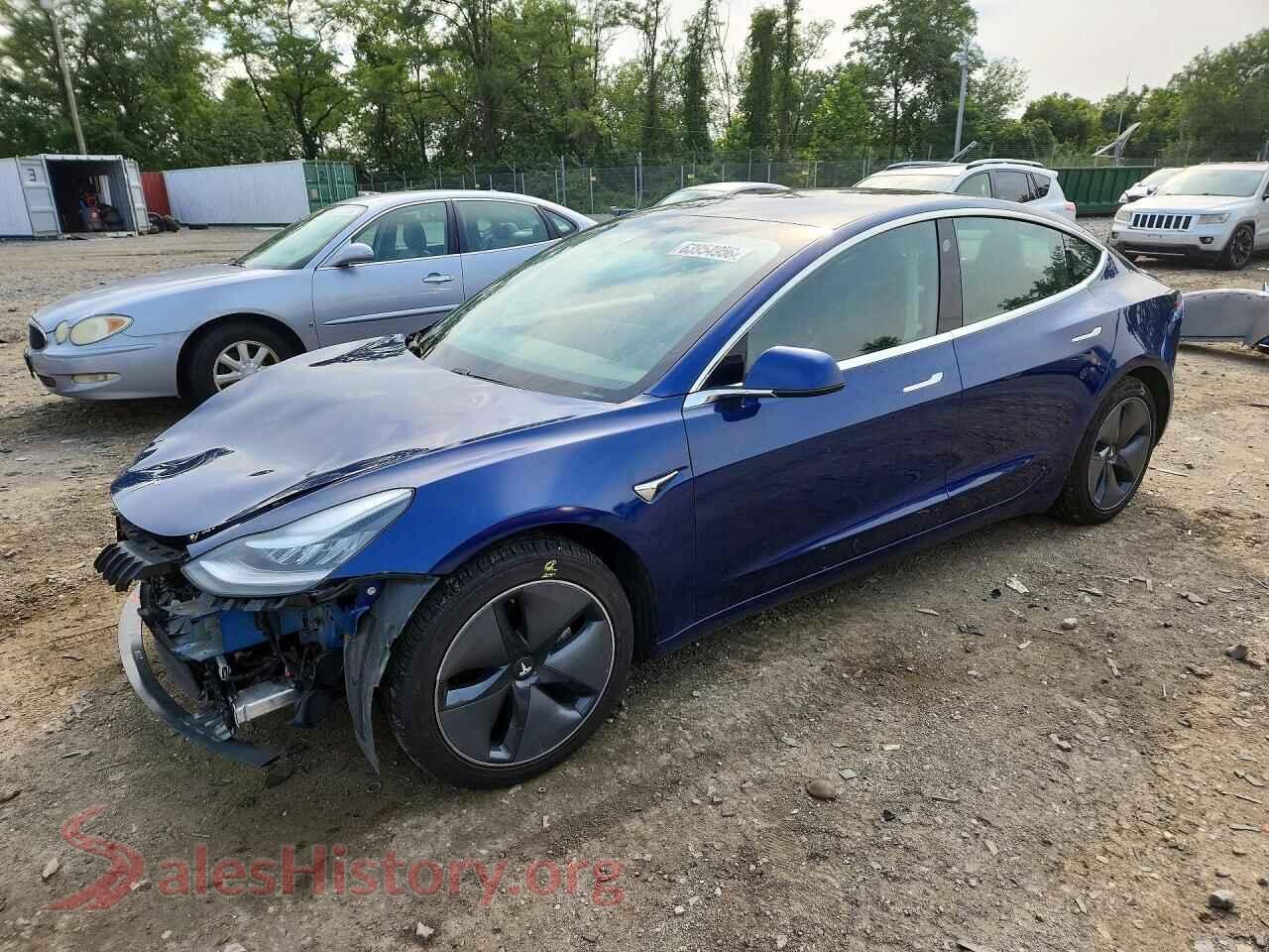 2020 TESLA MODEL 3 — VIN 5YJ3E1EB0LF735162