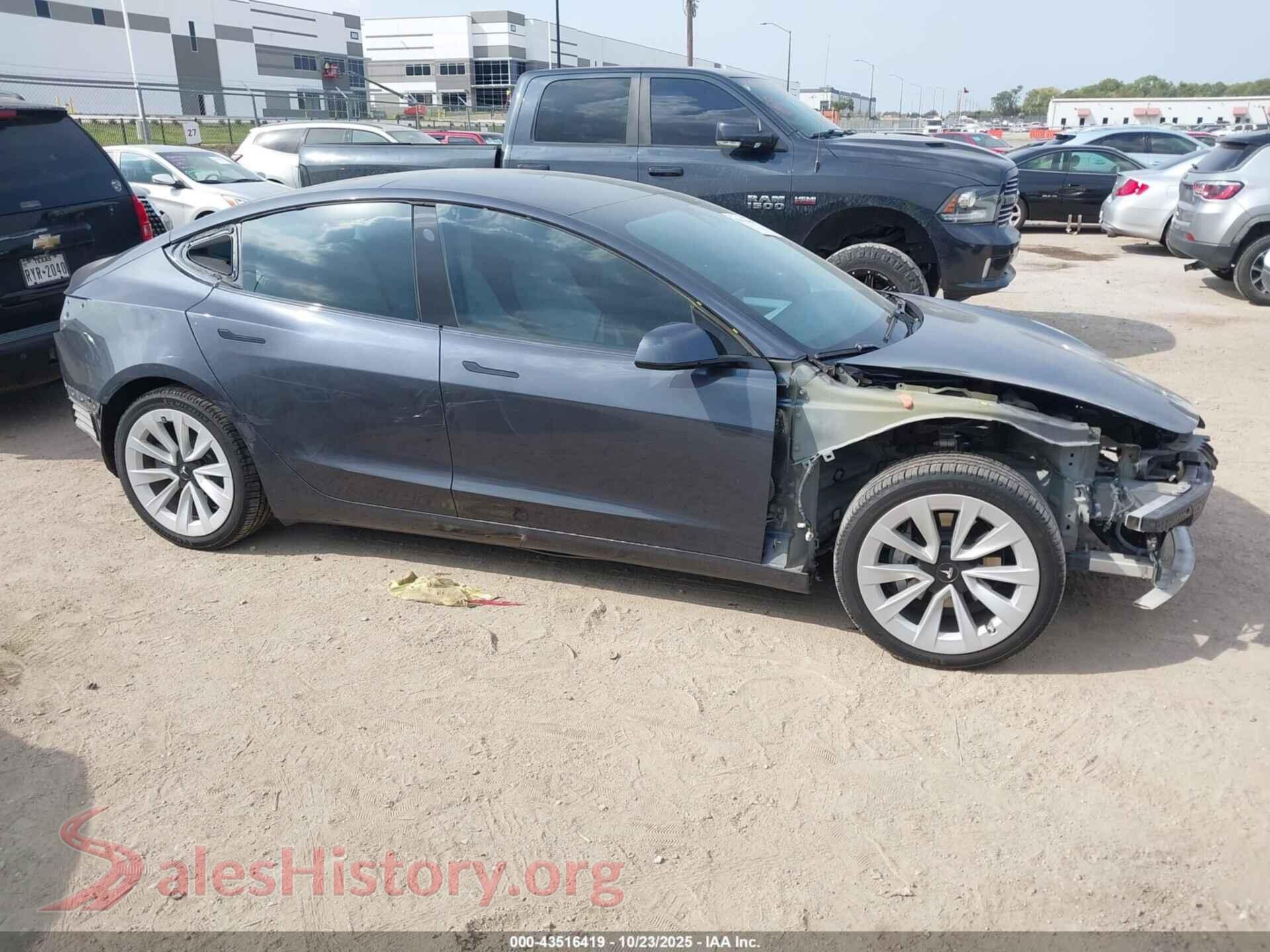 2021 TESLA MODEL 3 — VIN 5YJ3E1EB0MF062004
